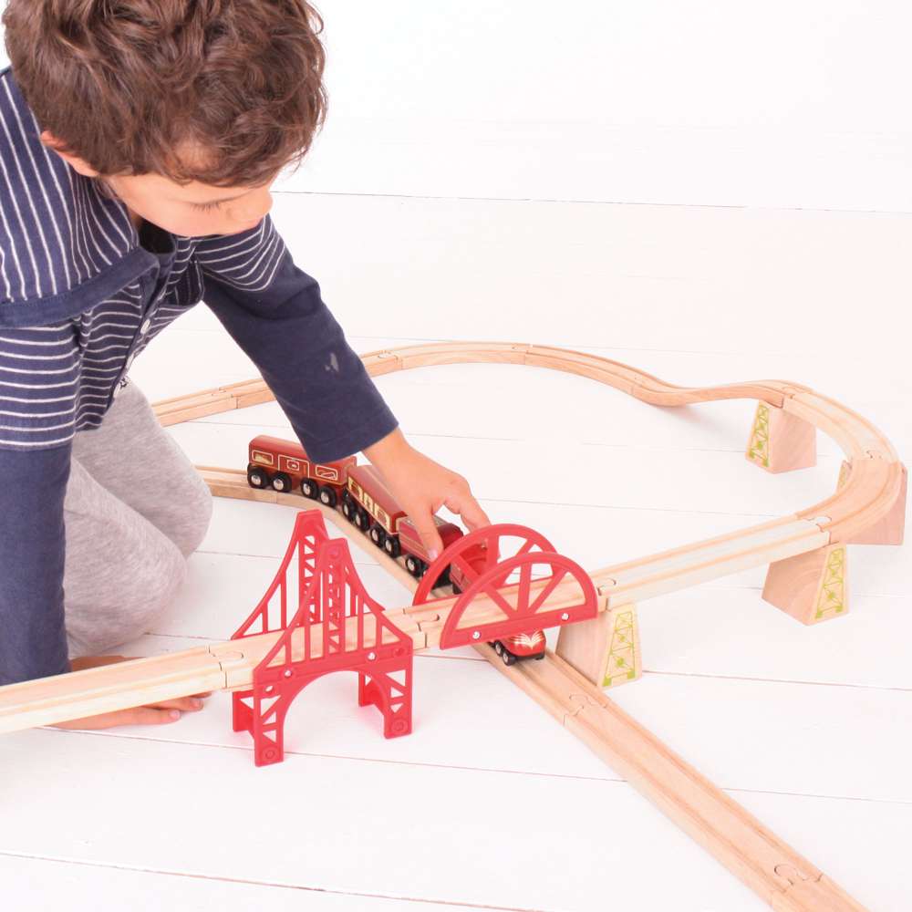 Duchess of Hamilton Wooden Train – Heritage Collection, Magnetic Couplings