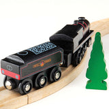 Heritage Collection Black 5 Engine – Wooden Train Set Compatible Toy