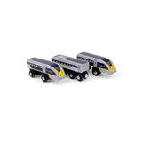 Eurostar e320 Wooden Toy Train – Compatible with All Wooden Railway Sets