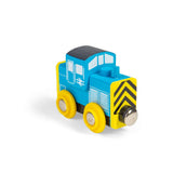 Wooden Class 7 Diesel Shunter – Compatible Train Engine Toy Replica