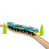 Intercity 125 Wooden Toy Train – Classic British Heritage Locomotive