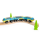 Intercity 125 Wooden Toy Train – Classic British Heritage Locomotive