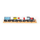 Bigjigs Rail Space Train - 9 Piece Wooden Railway for Kids