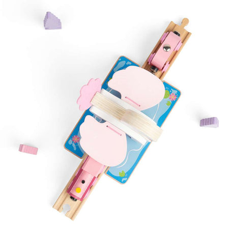 Wooden Swan Tunnel Train Set Accessory – Compatible with Wooden Railways