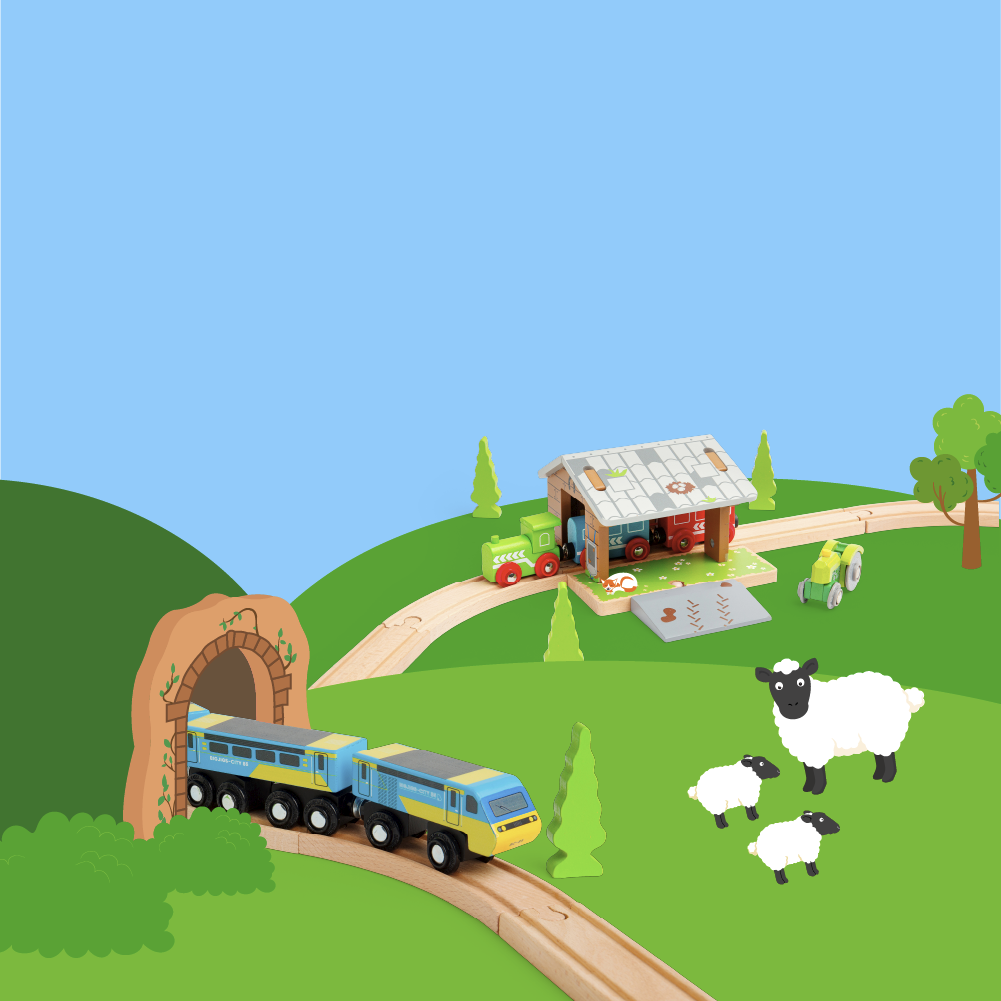 Bigjigs electric train 2025