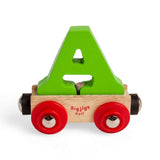 Wooden Train Letter A – Personalised Rail Name Carriage for Kids