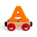 Wooden Train Letter A – Personalised Rail Name Carriage for Kids
