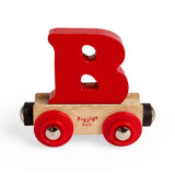 Wooden Train Name Letter B – Bigjigs Rail Personalised Railway Carriage