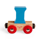 Personalised Wooden Train Carriage – Rail Name Letter or Number – I