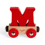 Rail Name Letters and Numbers M – Custom Train Track Sign Marker