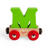 Rail Name Letters and Numbers M – Custom Train Track Sign Marker