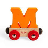 Rail Name Letters and Numbers M – Custom Train Track Sign Marker