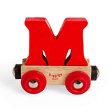 Rail Name Letters and Numbers M – Custom Train Track Sign Marker