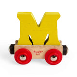 Rail Name Letters and Numbers M – Custom Train Track Sign Marker