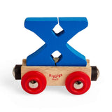 Bigjigs Rail Name Letters & Numbers – Personalised Wooden Train Accessory