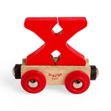 Bigjigs Rail Name Letters & Numbers – Personalised Wooden Train Accessory