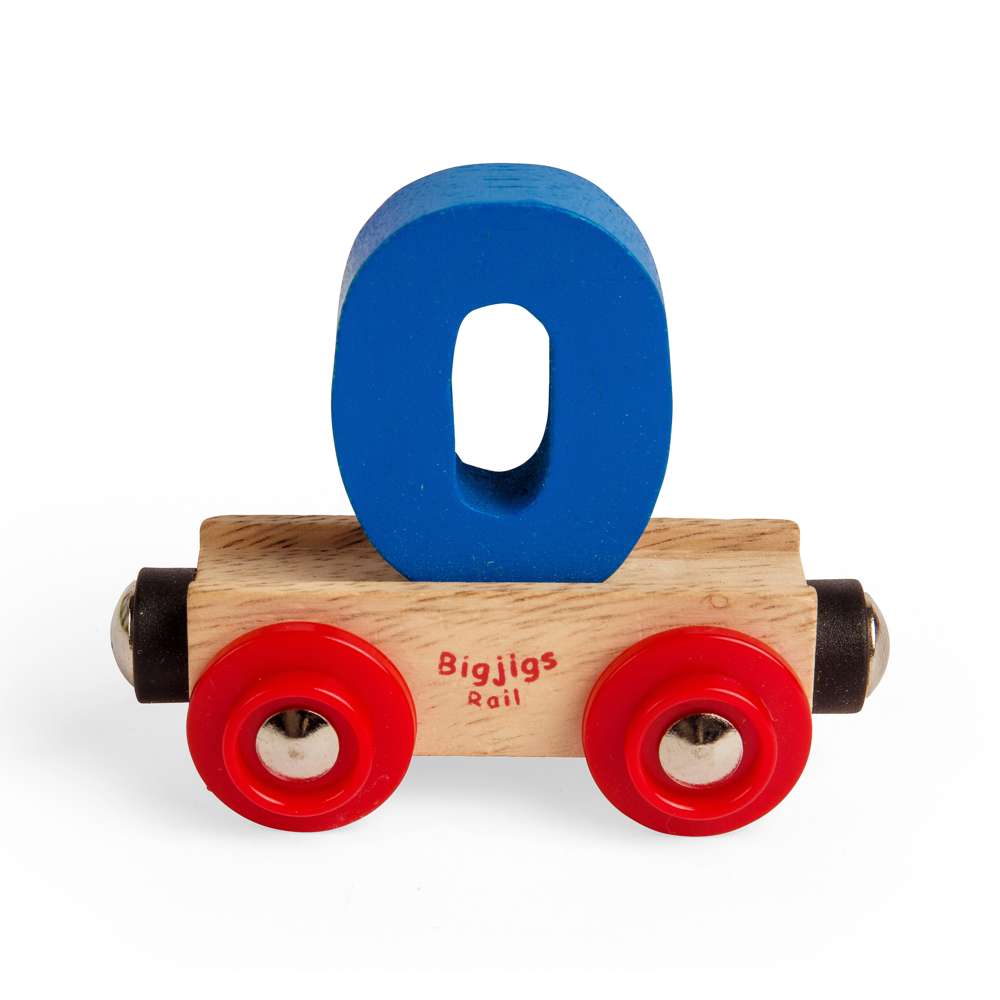 Wooden Train Rail Name Letters & Numbers – Personalize Toy Set 0