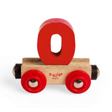 Wooden Train Rail Name Letters & Numbers – Personalize Toy Set 0