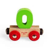 Wooden Train Rail Name Letters & Numbers – Personalize Toy Set 0