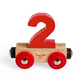 Personalised Rail Name Letters & Numbers – Wooden Train Set Accessories