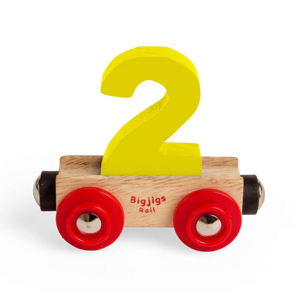 Personalised Rail Name Letters & Numbers – Wooden Train Set Accessories
