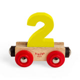 Personalised Rail Name Letters & Numbers – Wooden Train Set Accessories