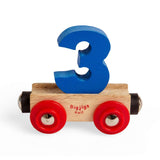 Rail Name Letters and Numbers – Personalised Wooden Train Set Add-On