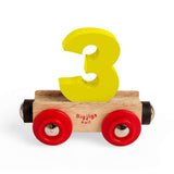 Rail Name Letters and Numbers – Personalised Wooden Train Set Add-On