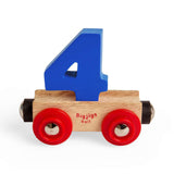 Wooden Rail Name Letters & Numbers – Personalised Train Set Accessories