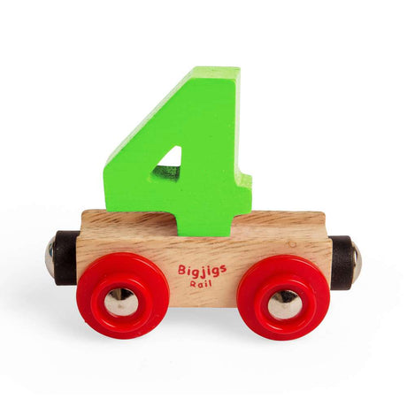 Wooden Rail Name Letters & Numbers – Personalised Train Set Accessories