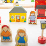 Bigjigs Toys BJT015 Town and Country Train Set