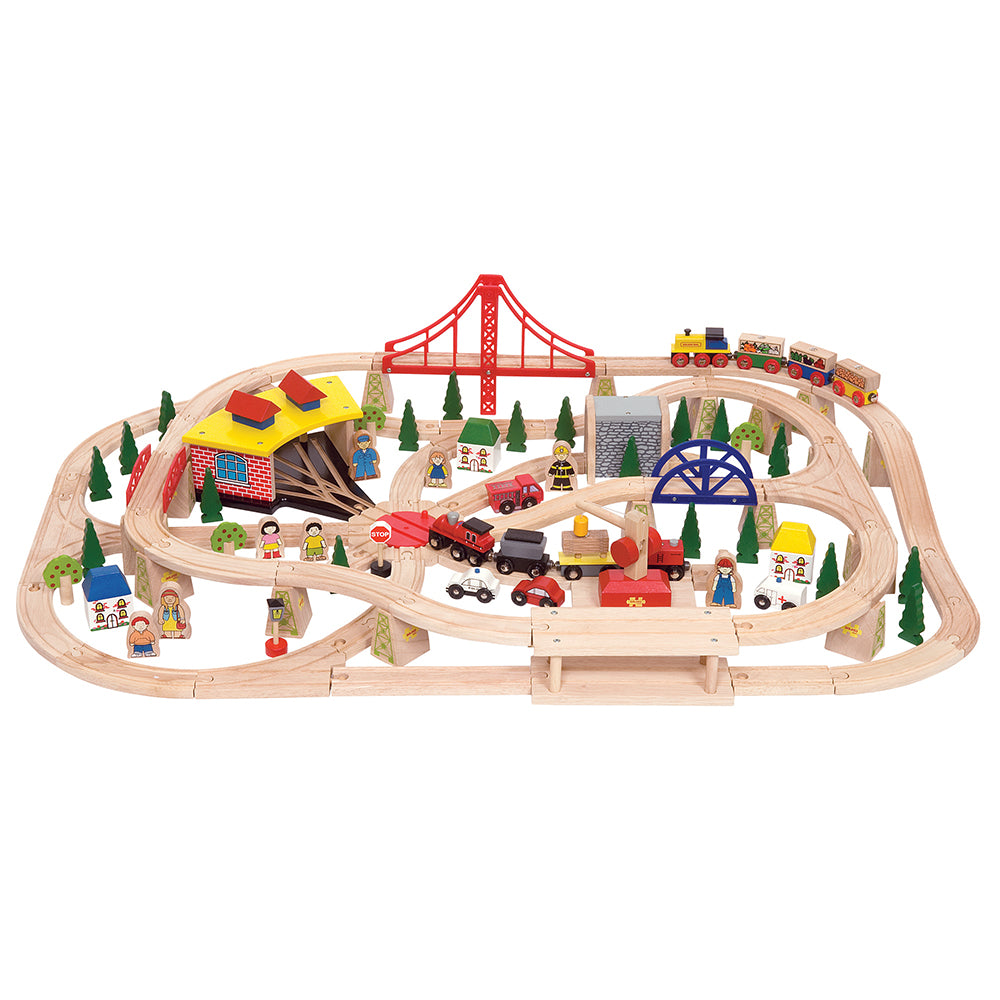 Bigjigs Toys BJT017 Freight Train Set