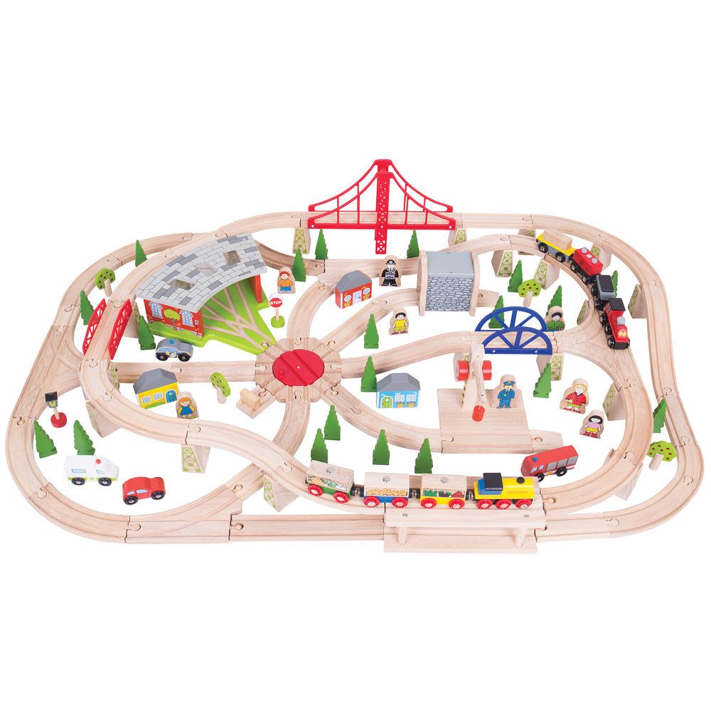 Bigjigs Toys BJT017 Freight Train Set