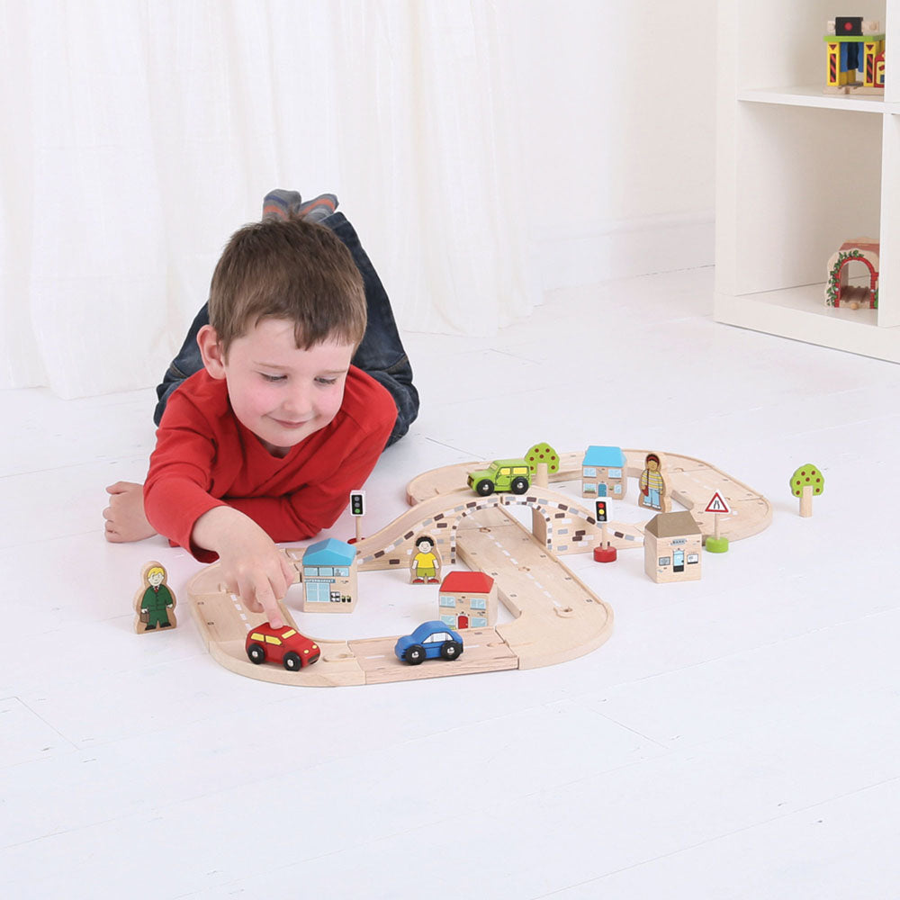 Bigjigs Toys BJT031 Figure of Eight Roadway