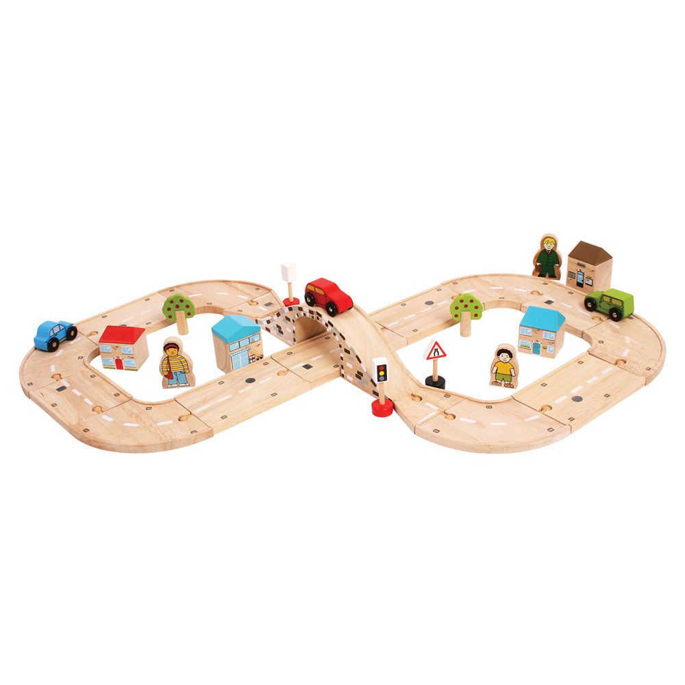 Bigjigs Toys BJT031 Figure of Eight Roadway