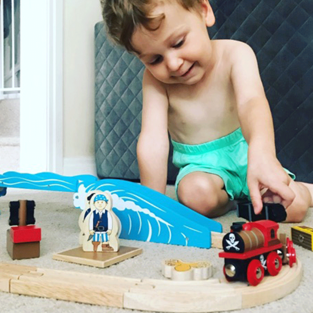 Pirate Train Set