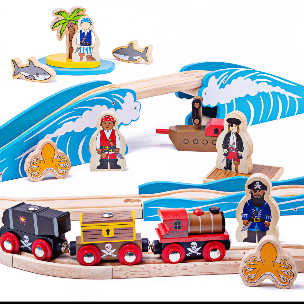 Pirate Train Set