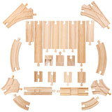 Bigjigs Toys BJT052 Low Level Track Expansion Pack