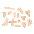 Bigjigs Toys BJT052 Low Level Track Expansion Pack