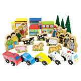 Bigjigs Toys BJT054 Trackside Accessory Set