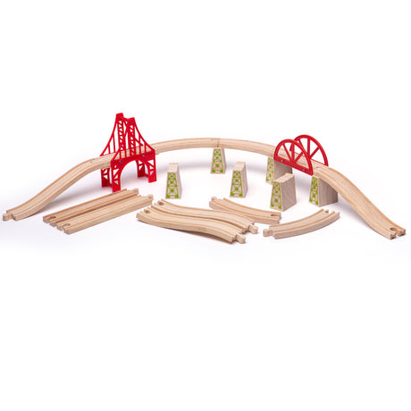 Bigjigs Toys BJT055 Bridge Expansion Set