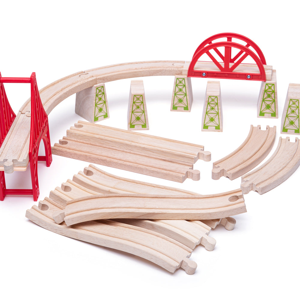 Bigjigs Toys BJT055 Bridge Expansion Set