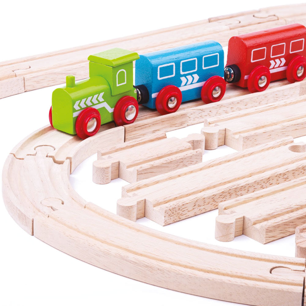 Bigjigs Toys BJT057 Curves and Straights Expansion Pack