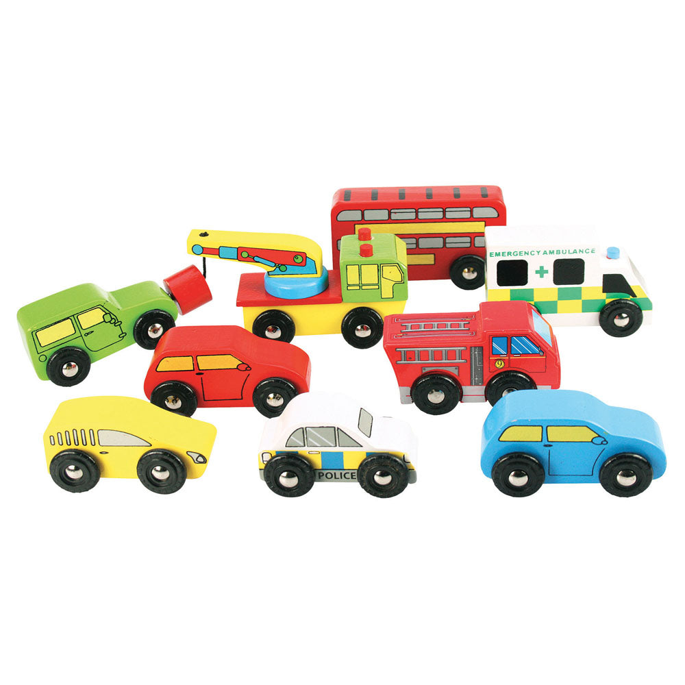 Bigjigs Toys BJT060 Vehicle Pack