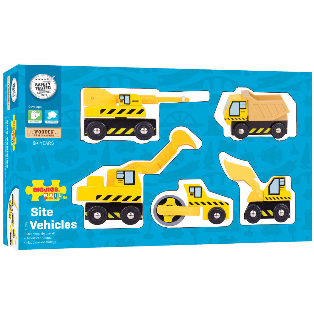 Bigjigs Toys BJT065 Site Vehicles