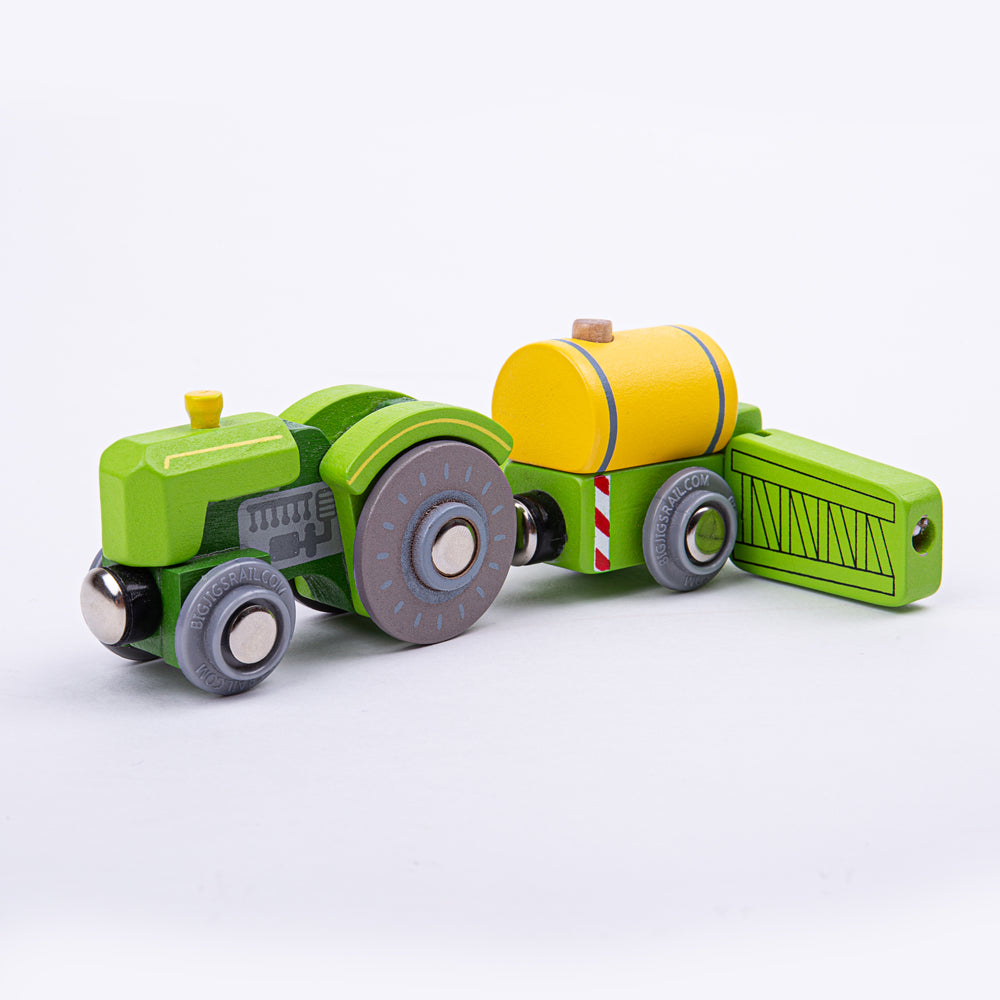 Bigjigs Toys RTBJT070 Tractor and Crop Sprayer