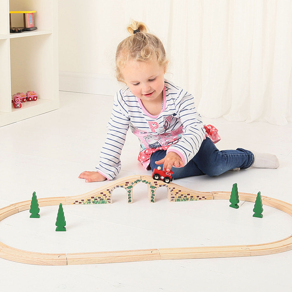 Bigjigs Toys BJT111 Three Arch Bridge