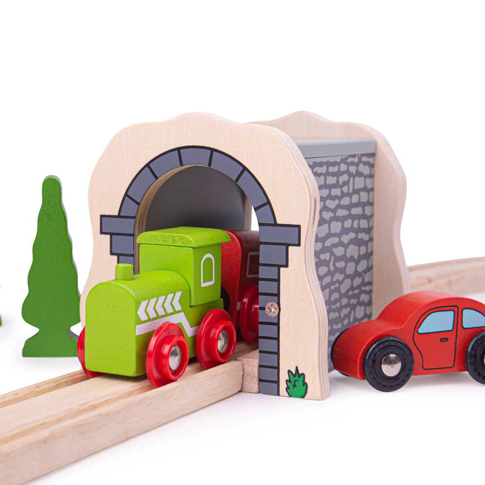 Bigjigs Toys BJT120 Grey Stone Tunnel