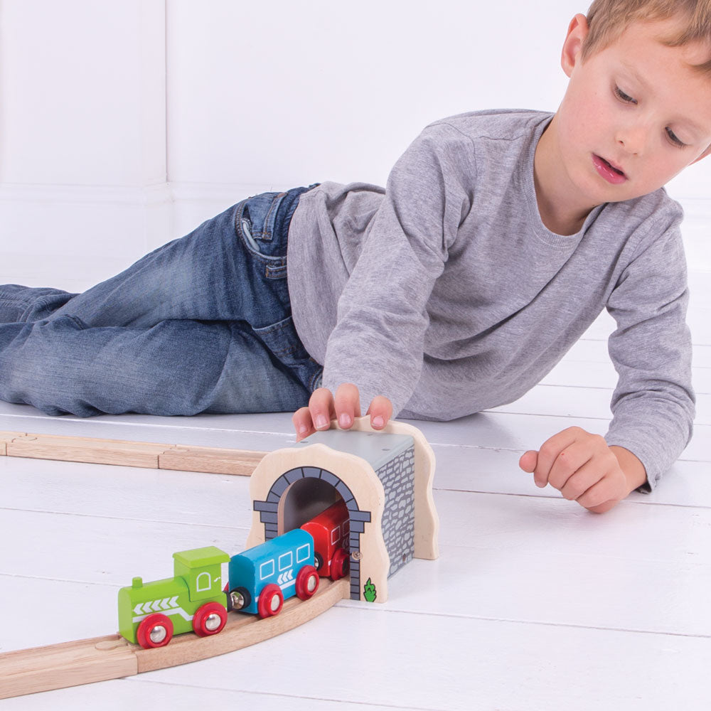 Bigjigs Toys BJT120 Grey Stone Tunnel
