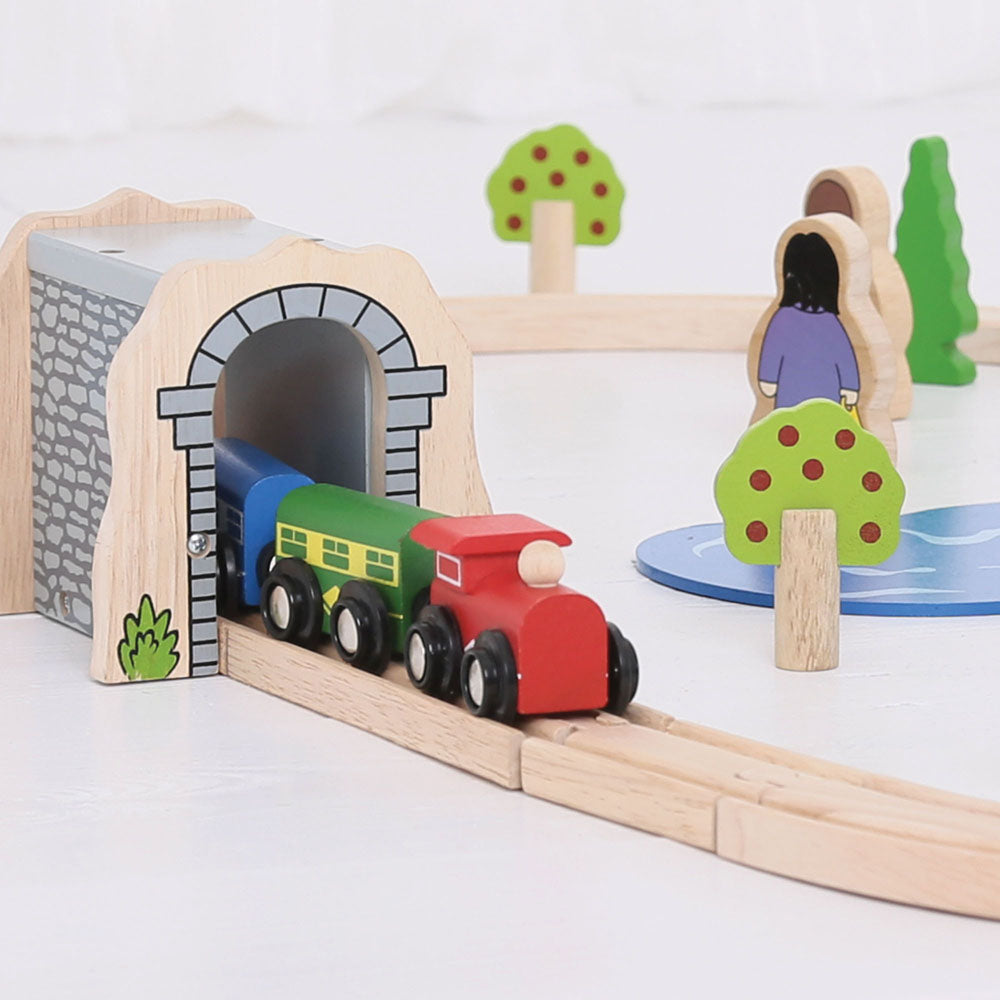 Bigjigs Toys BJT120 Grey Stone Tunnel